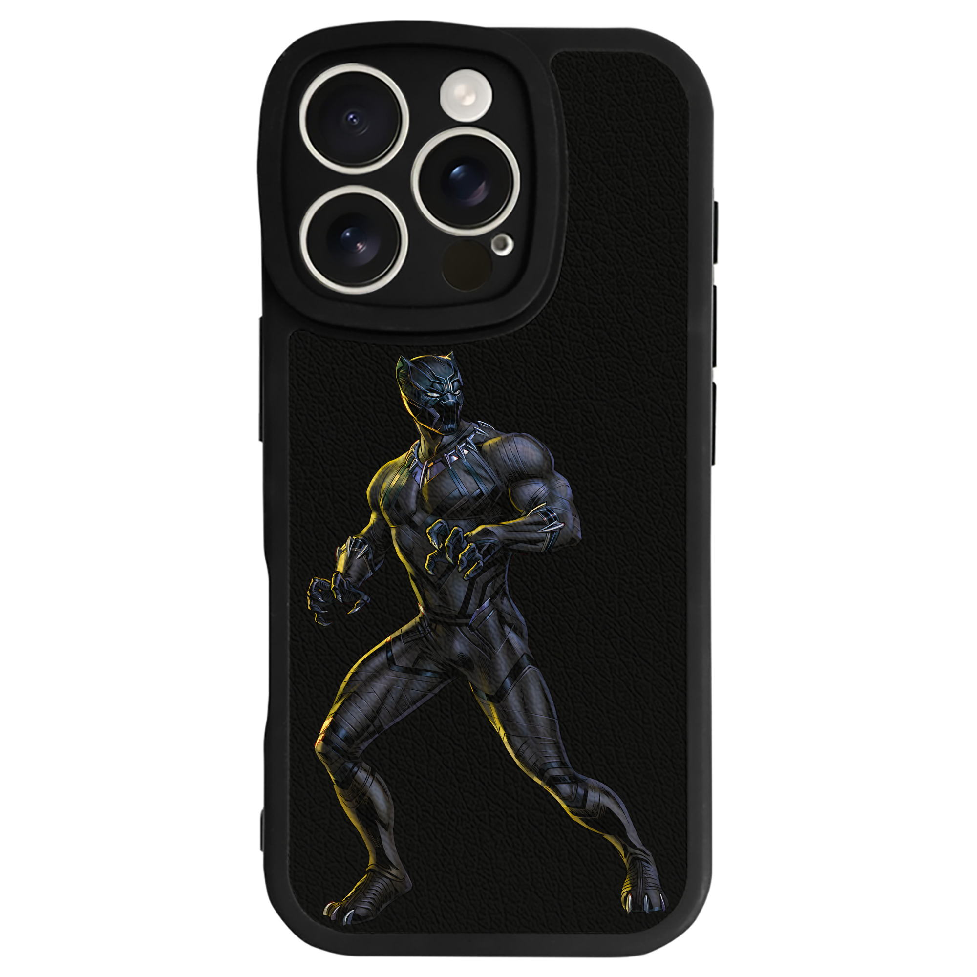 （画像用） アベンジャーズ The Avengers 【iPhone 16シリーズ対応】シリコンスマホケース（レザー調） 材質：シリコン